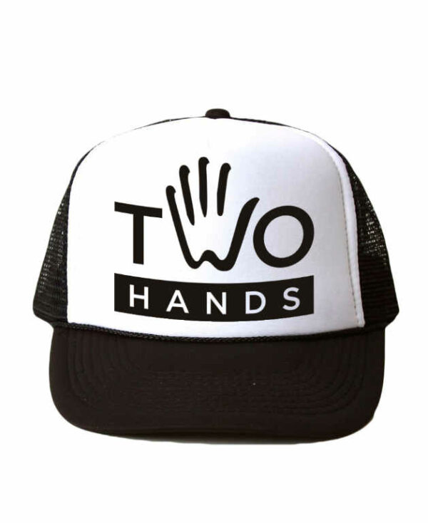 Mens Black  Trucker Baseball Cap